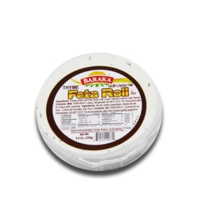 Feta cheese Roll THYME  Baraka 250g x 18